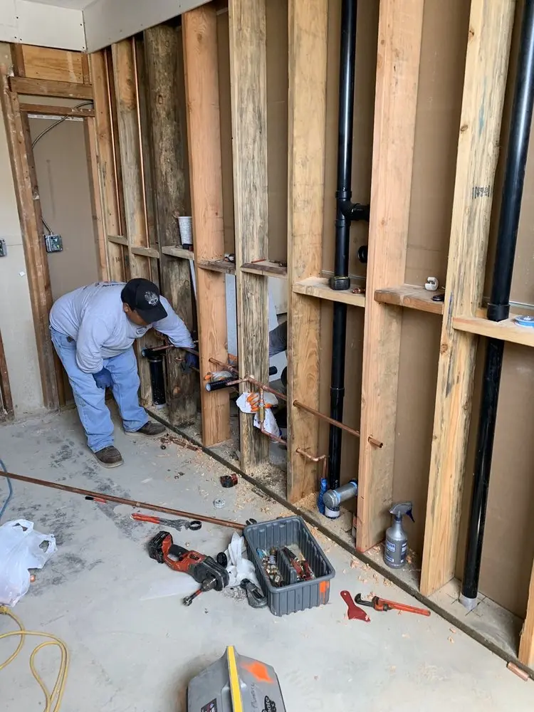 Commercial rough-in plumbing for Commercial Plumbing in Marblehead